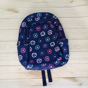 Vera Bradley Ellie Flowers Laptop Backpack